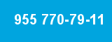 955 770-79-11 955 770-79-11